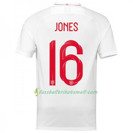 Günstige Fußballtrikots England Jones 16 WM 2018 Heimtrikotsatz kaufen